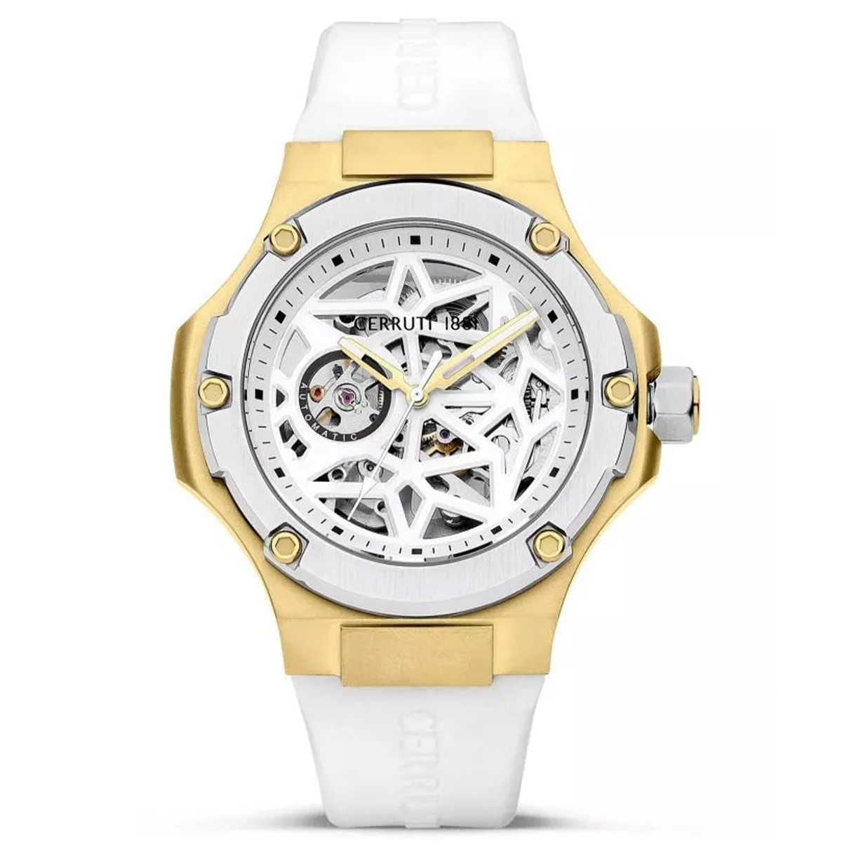 MONTRE CERRUTI HOMME CHRONO SILICONE